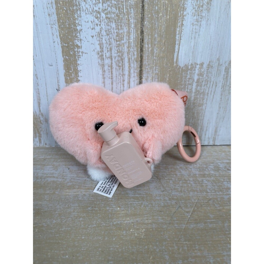 Ulta Mini Brands Pops Plush Keychain Heart Mondays Smooth Shampoo